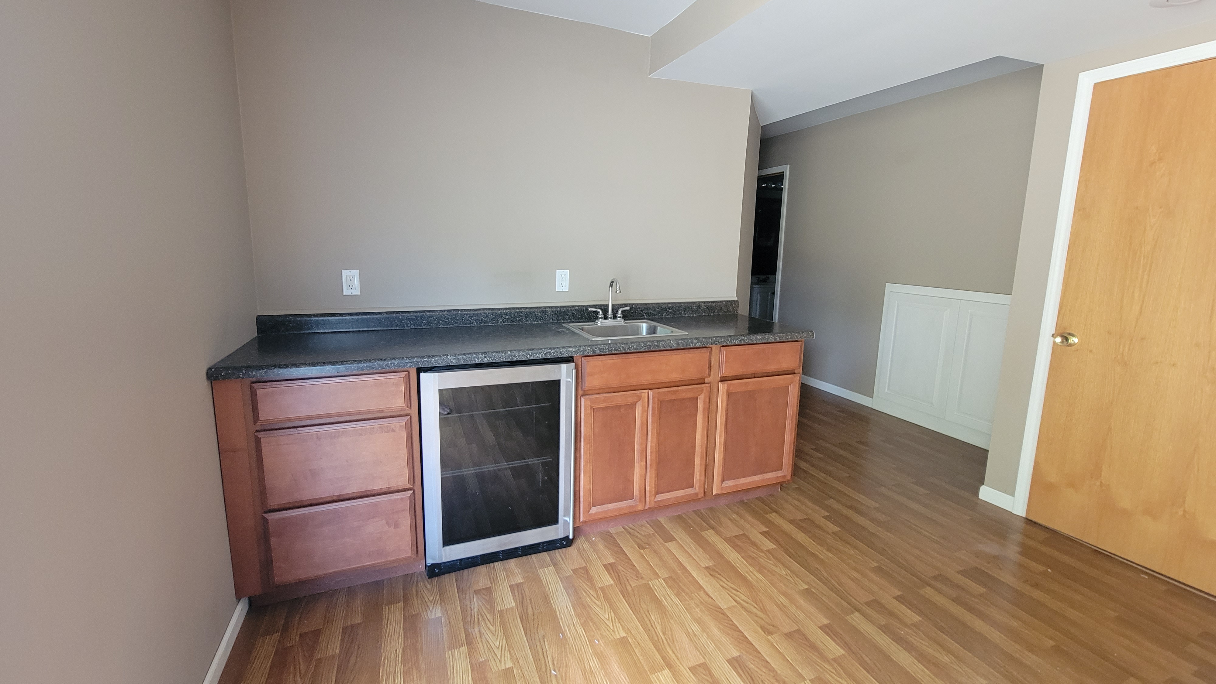 Basement kitchenette