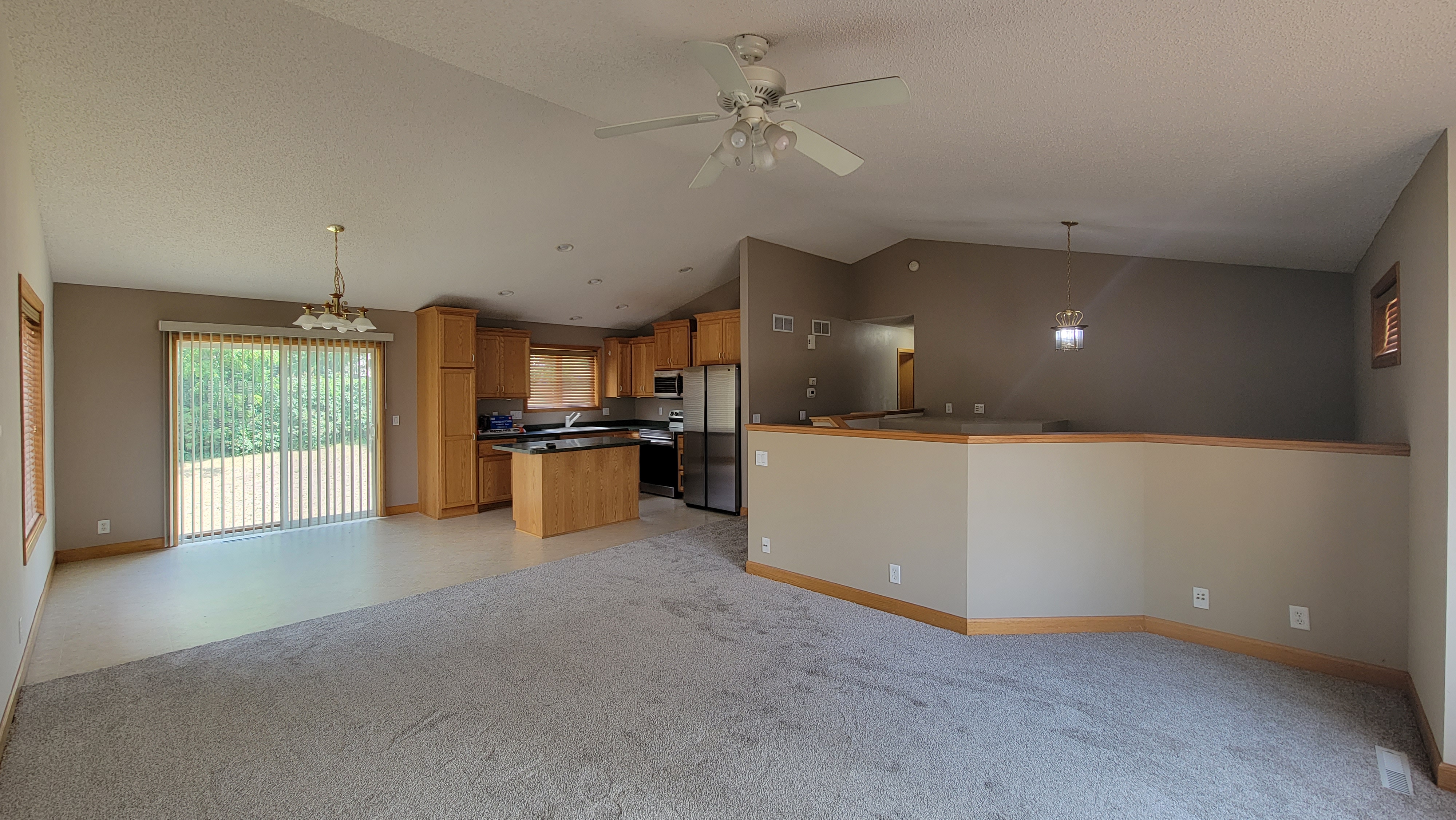 Open concept main floor