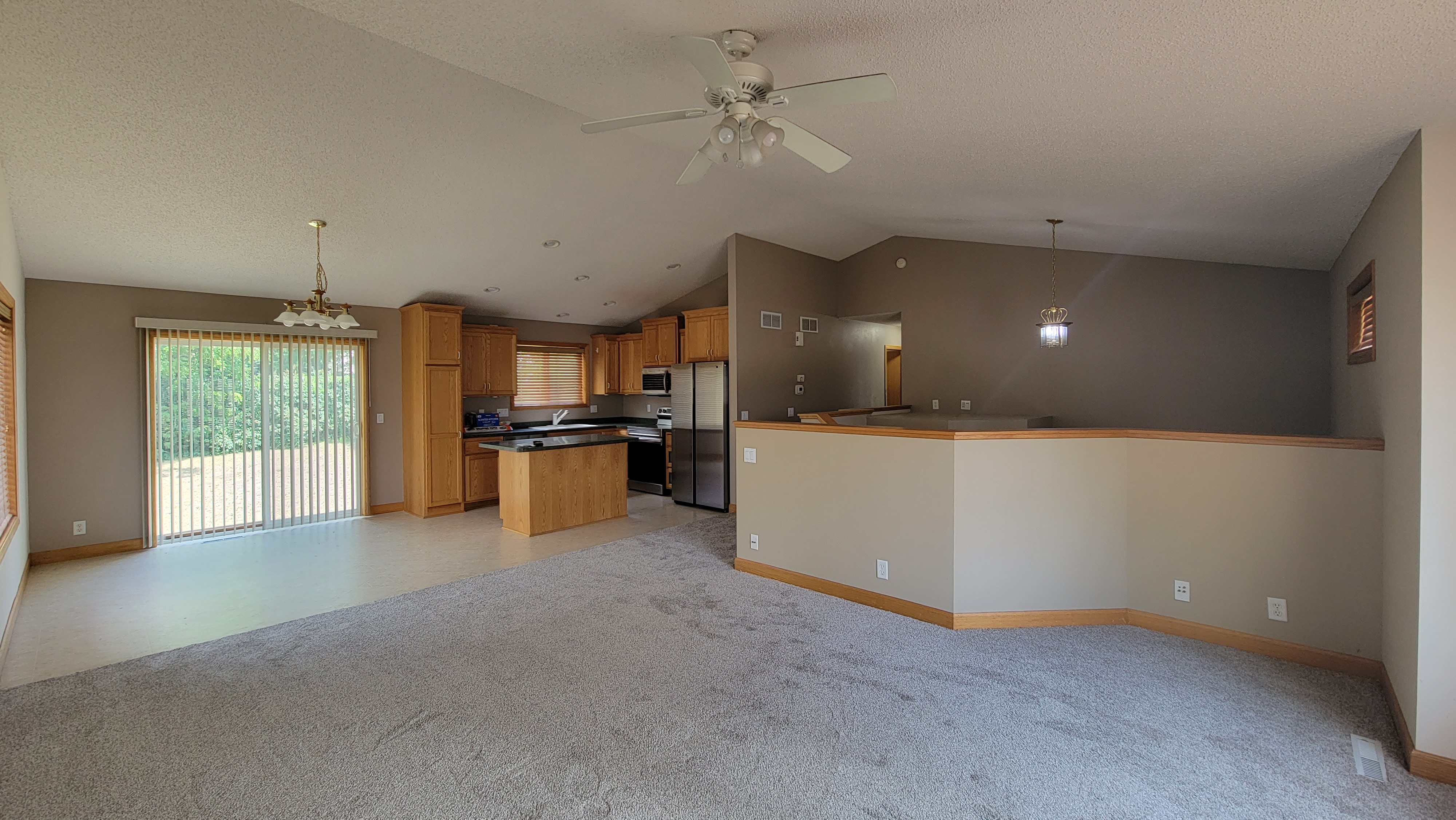 Open concept living room