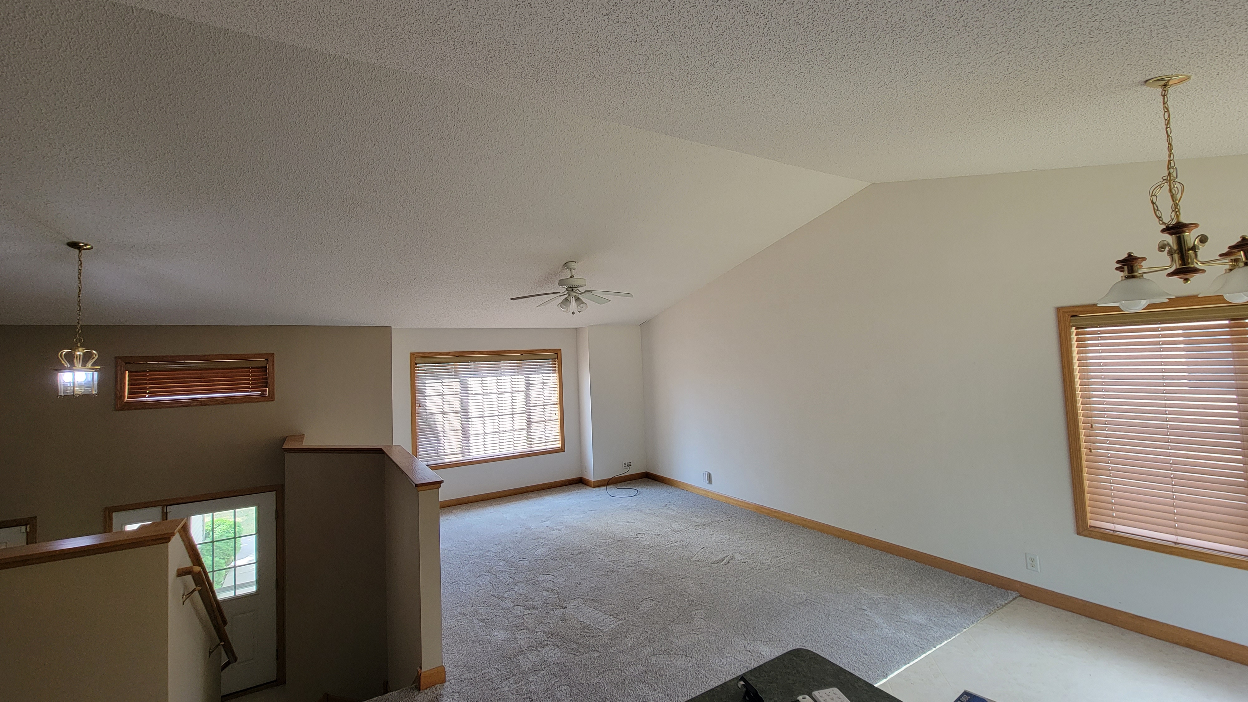 Upper level living room